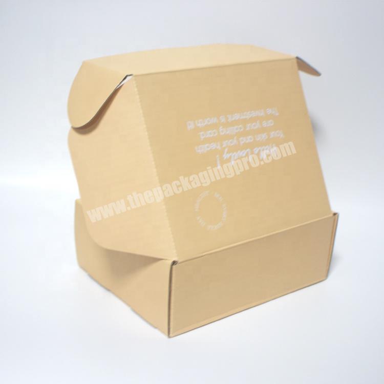 Beautiful Customized Unique Cardboard Apparel Packaging Box Wholesale Clothes And Shoes Mailing Box