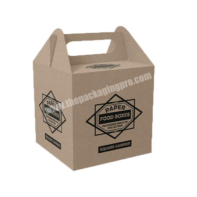Beautiful Luxury Gift Box Packaging Custom Corrugated Packing Carton Logo Printing Paper Boxes With Handle