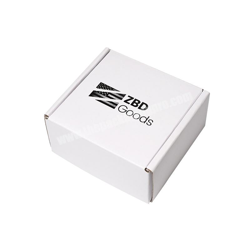 Biodegradable Recycled Mailer Box Carton Cardboard Packaging Paper Corrugated Shipping Box Custom Logo Print