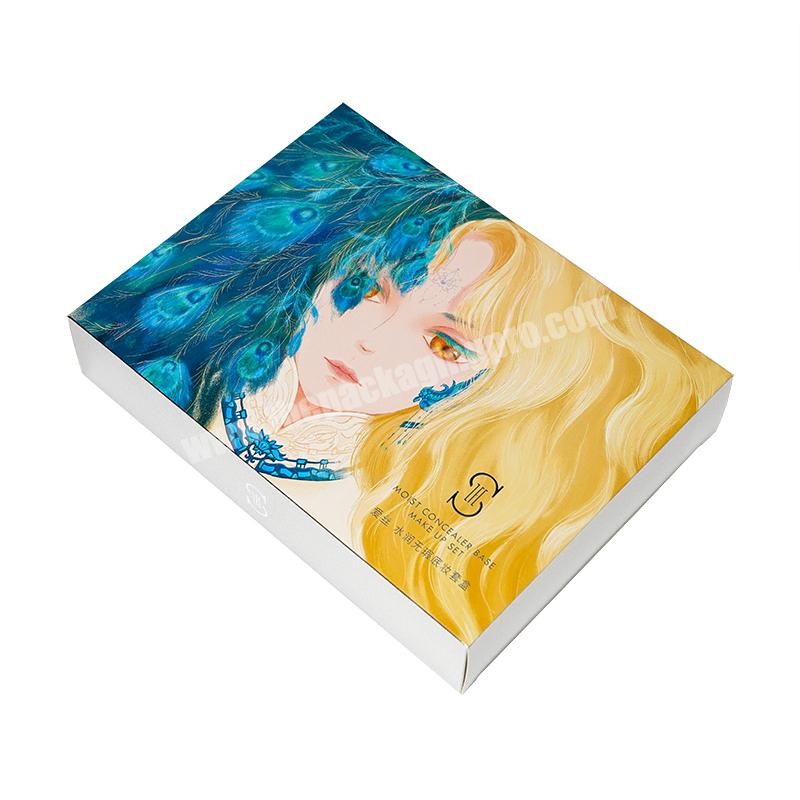 Card Packaging Box Paper Packing Box Full Color Custom Printing Packaging Gift Cosmetic Cardboard Paper Box For Mask