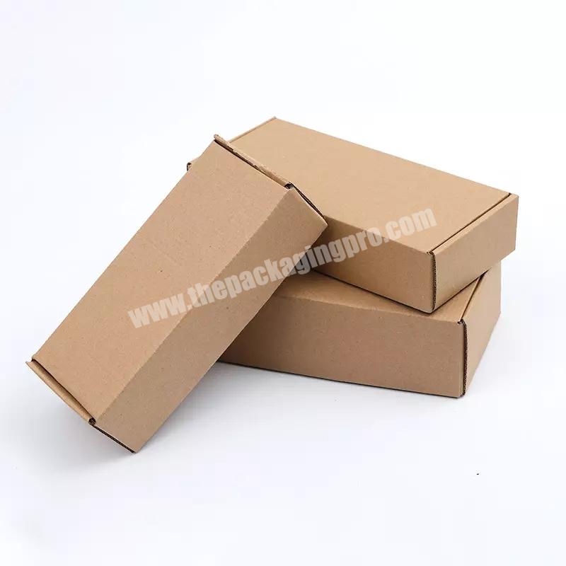 Cheap Printed Shipping Boxes Custom Logo Corrugated Board Airplane Mailer Box