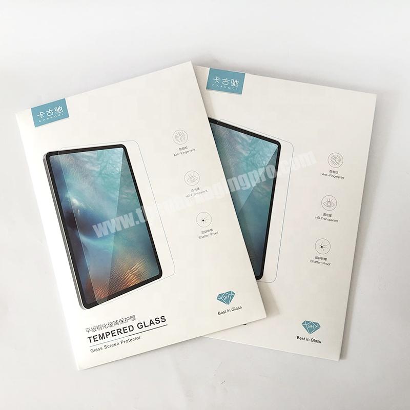 Cheap Wholesale Phone Tempered Glass Package Box Custom Paper Packaging Boxes For Glass Screen Protector