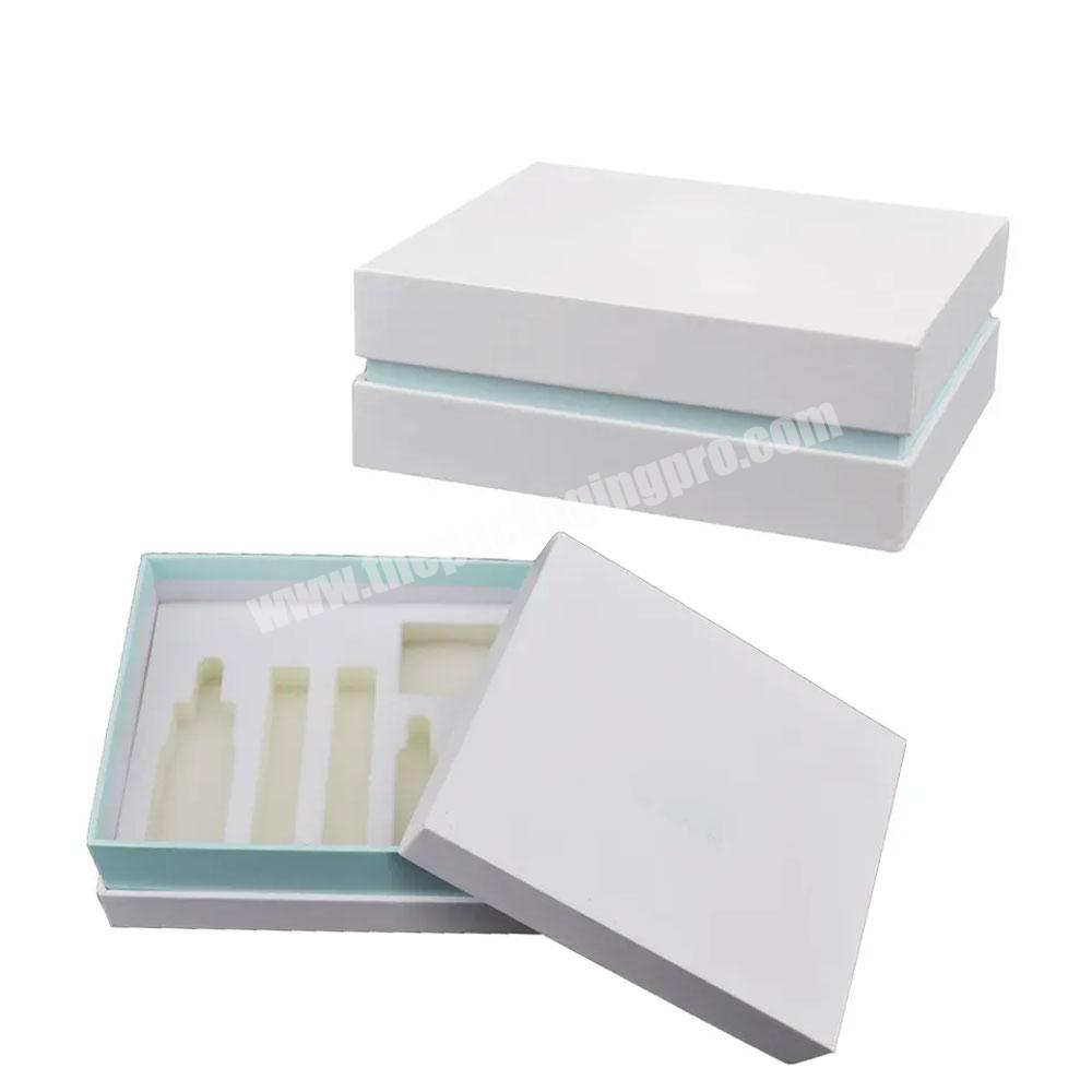 Cosmetic box top and base custom cosmetic essential oil gift packaging mailer boxes for cosmetics packaging luxury perfume box