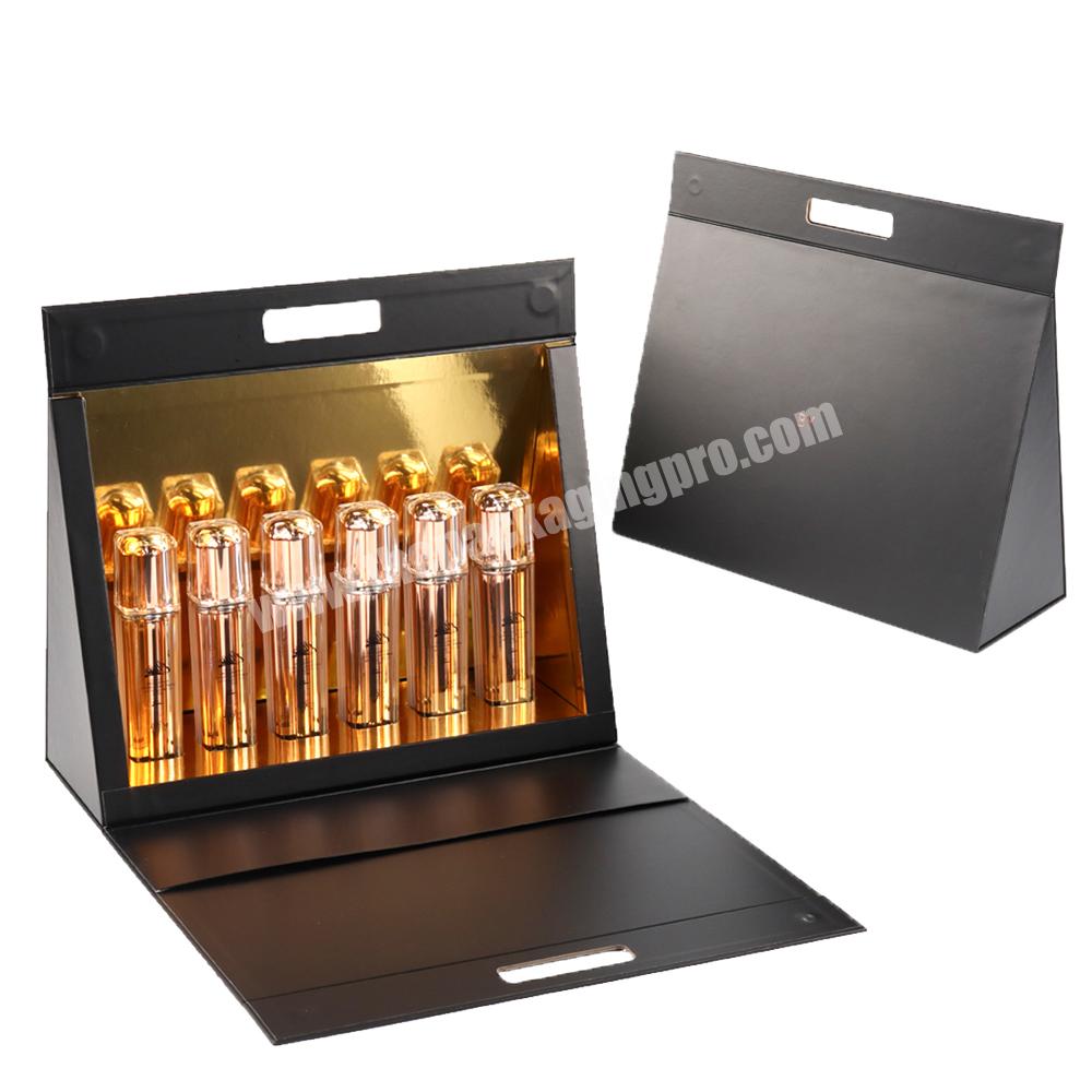 Cosmetic packaging perfume essential oil box organizer luxury essential oils gift boxes custom skincare essential oil gift box