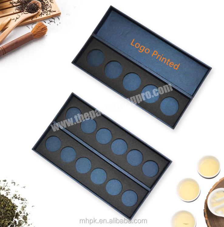 Custom Black Coffee Capsules Packaging Espresso Nespresso Pods Paper Box