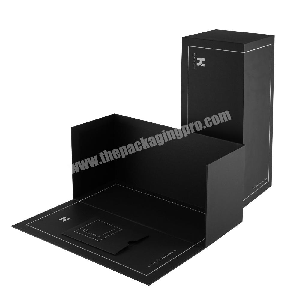 Custom Cardboard Black Mobile Phone Storage Box Packaging