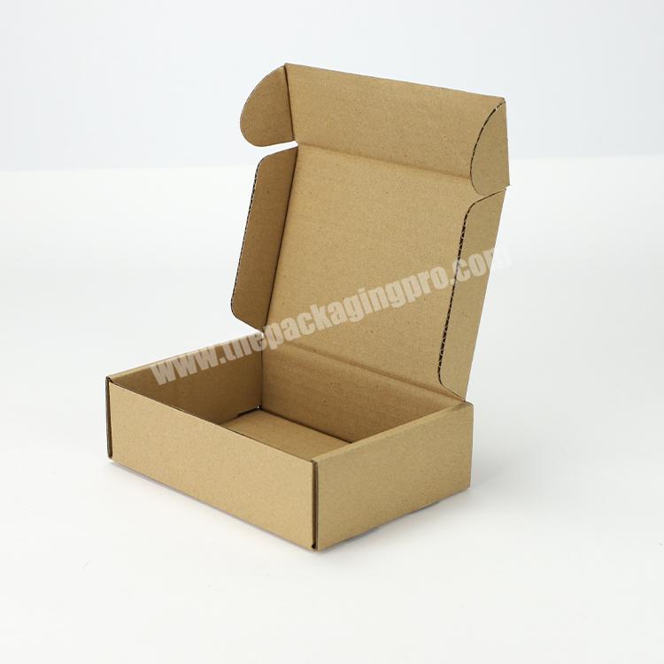 Custom Cheap Shipping Box Kraft Corrugated Floding Mailer Cardboard Packaging Box for Products