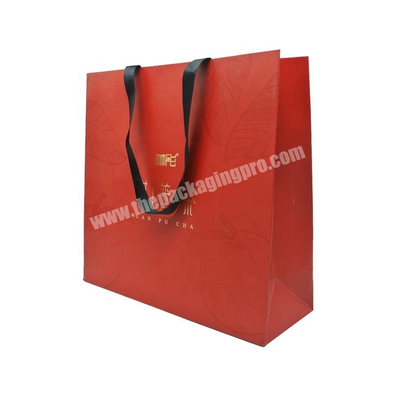 Custom Design Recyclable Plastic With Box Gift Blank Luxury Saffron Gift Packaging Bag
