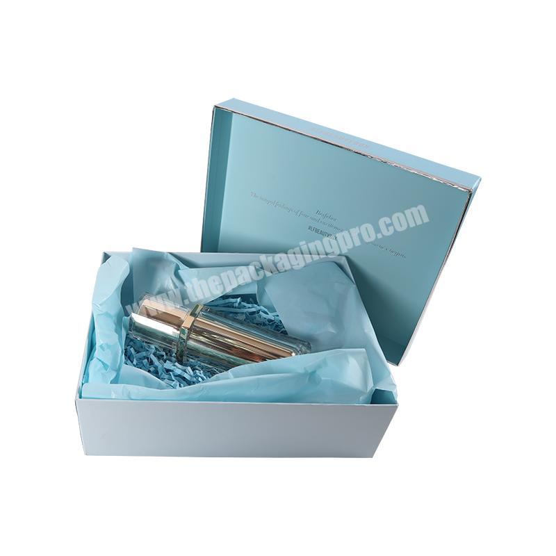 Custom Gift Box Set Cosmetic Packaging For Perfume Bottle Package