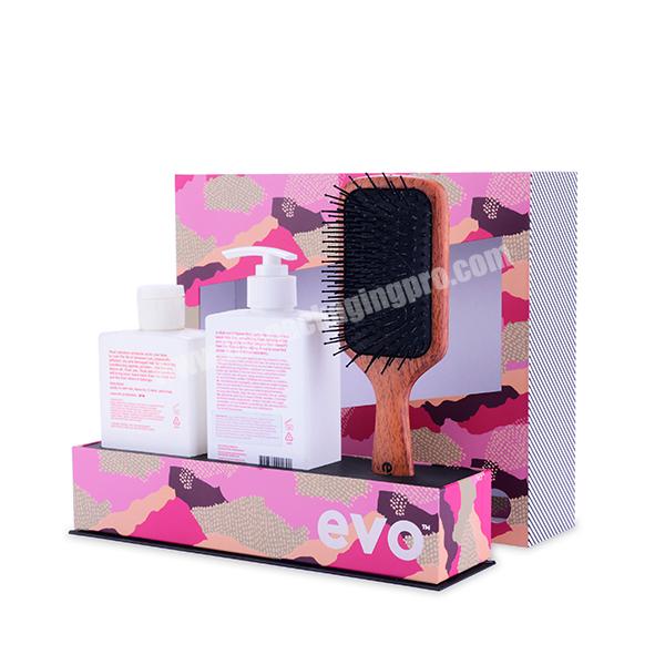 Custom High Quality Cardboard Shampoo Packaging Paper Window Box for Promotional
