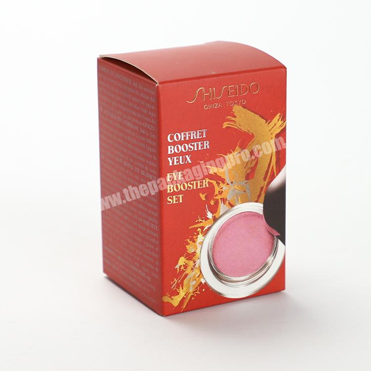 Custom High Quality Makeup Blush Powder Box Printed Logo Paper Box Packaging Manufacturer