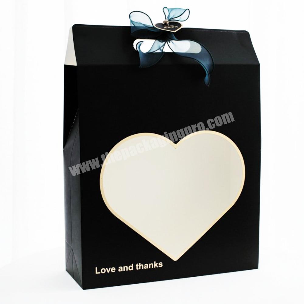 Custom Kraft Paper Bag Flower Bouquet Packaging Bag With OEM China Eco Friendly Kraft Custom Paper Gift Bag