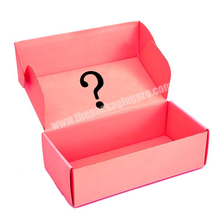 Custom Logo Box Mystery Fidget Toys Paper Gift Box Fidget Anime Luxury Shipping Free Mystery Printing Paper Packaging
