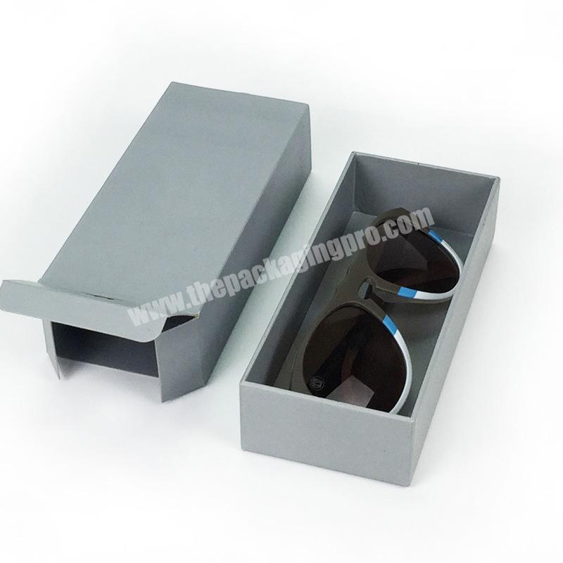 Custom Logo Cardboard Paper Storage Sunglasses Case Display Gift Packaging Sunglass Box