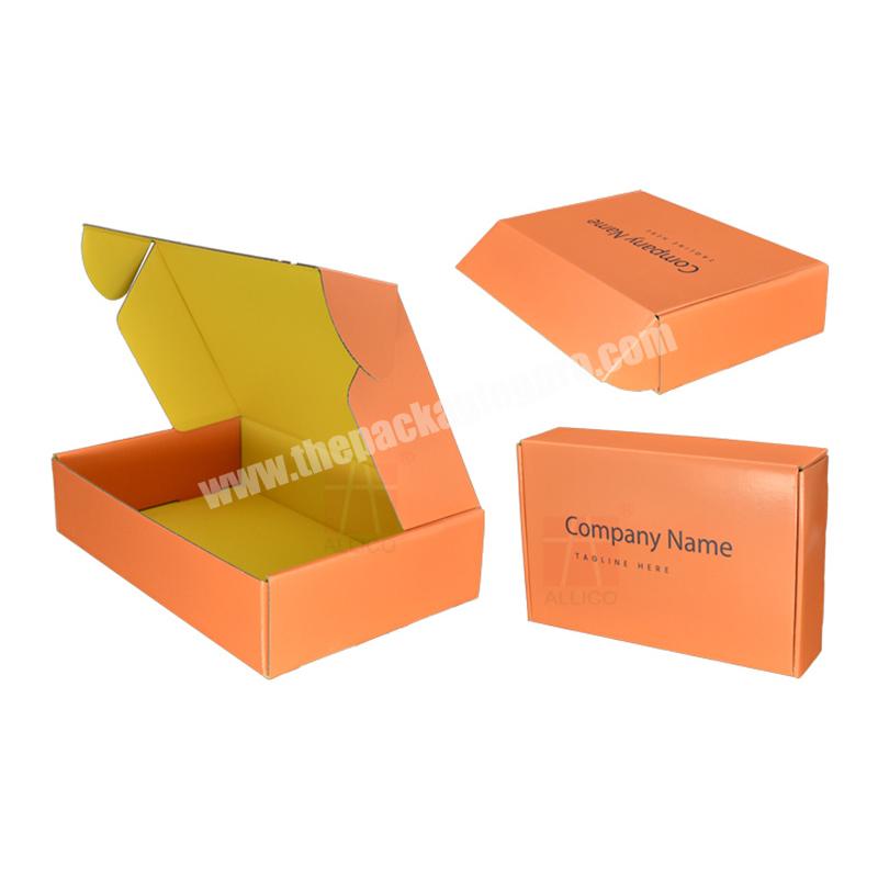 Custom Logo Cosmetic Skin Care Clothing Dress Shipping Mail Box Luxury Corrugated Paper Donut Mailing Box