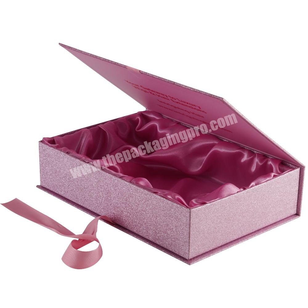 Custom Logo Foldable Corrugated Kraft Pink Mailer Shipping Gift Packaging Boxes For Clothes