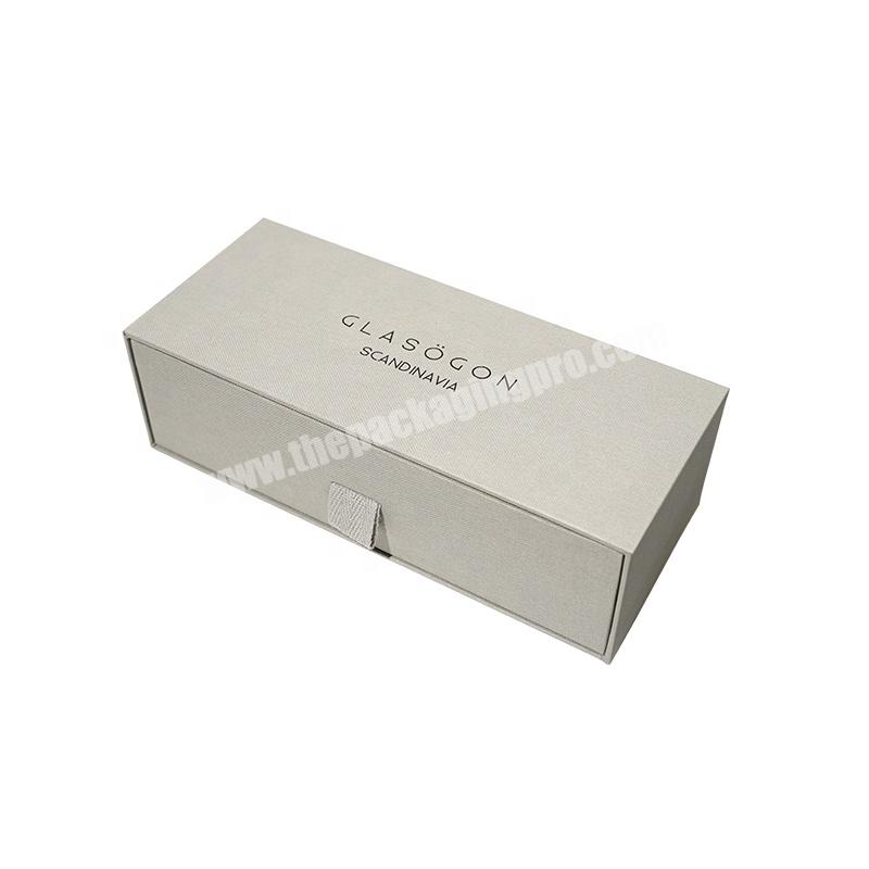 Custom Logo Luxury Art Paper Material Jewelry Packaging Drawer Box Design