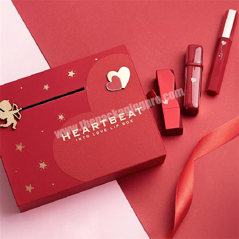 Custom Logo Luxury Cardboard Paper Cosmetic  Boxes  Lipstick Make Up Perfume Packaging Gift Boxes