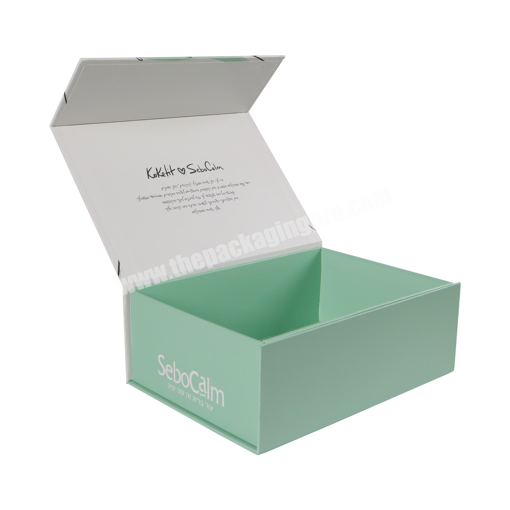 Custom Logo Luxury Paper Packing Folding Shoe Gift Box Magnetic Paper Box Packaging With Magnetic Flap Closure