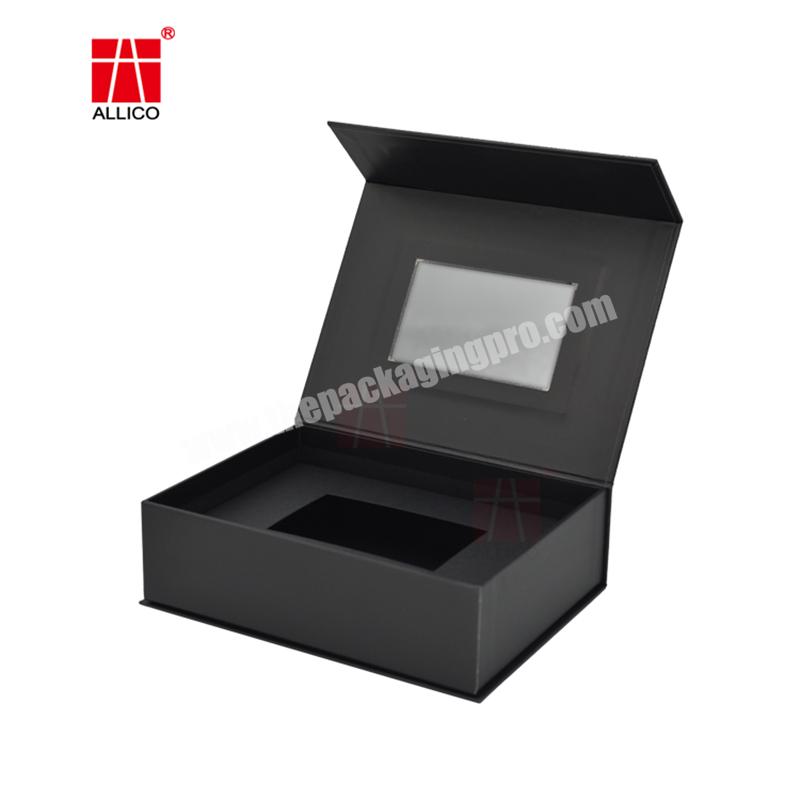 Custom Logo Nail Polish Set Storage Packaging Gift Cosmetic Makeup Beauty Box With Transparent Window