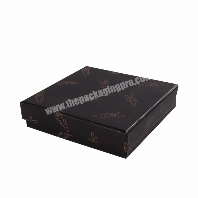 Custom Logo Printed Large Size Magnetic Closure Luxury Apparel Gift Rigid Black Cardboard Packaging Shoe Box Foldable