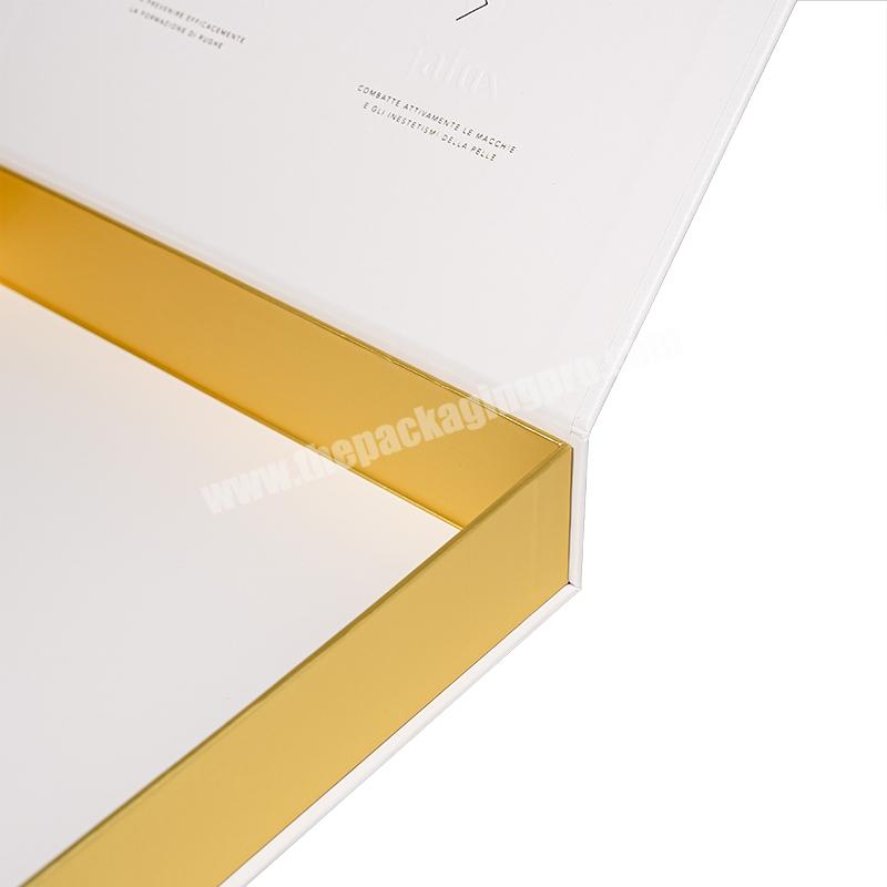Custom Logo Rigid Book Shaped  Packaging Boxes  Magnetic Gift  Packaging Box