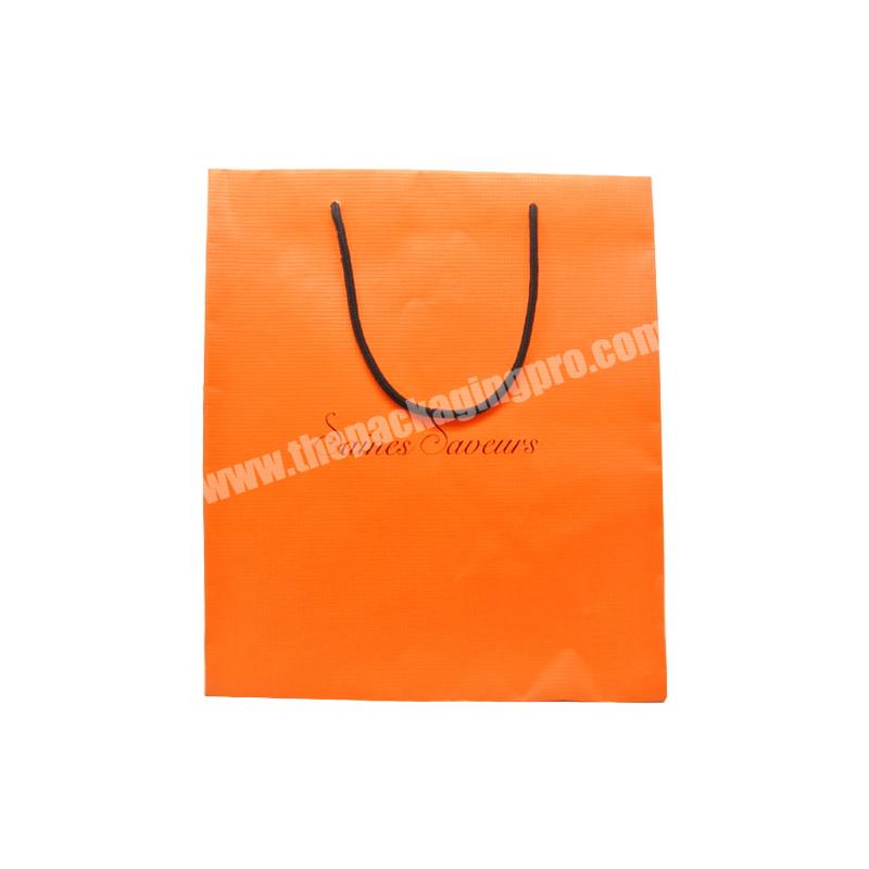 Custom Logo Small Paper Bag Candle Paper Bag Supplier Crown win Packaging