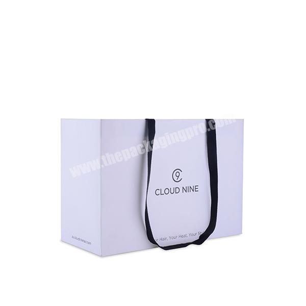 Custom Luxury Big Recycled Paper Shopping Bag for Clothes Packaging