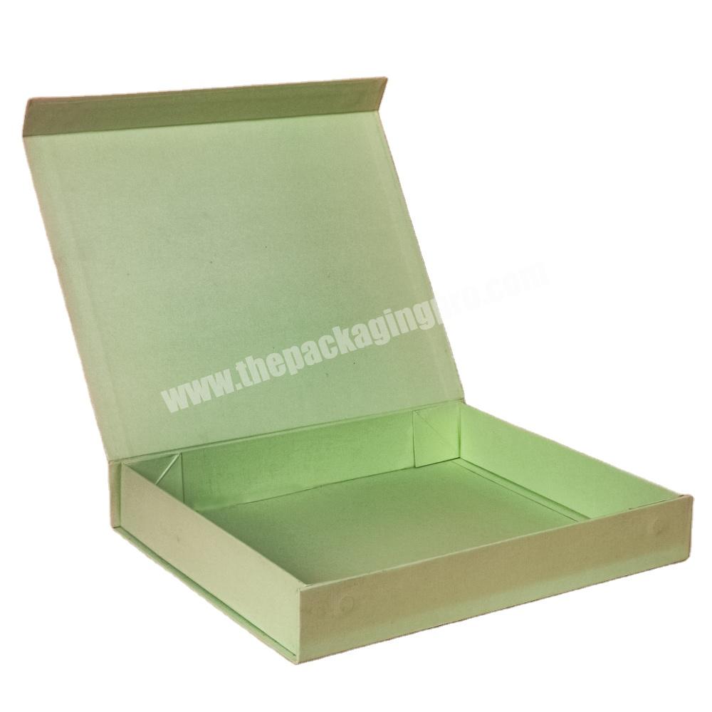 Custom Luxury Book Shaped Rigid Paper Box Packaging Magnetic Gift Boxes for Clothes Shoes Dress