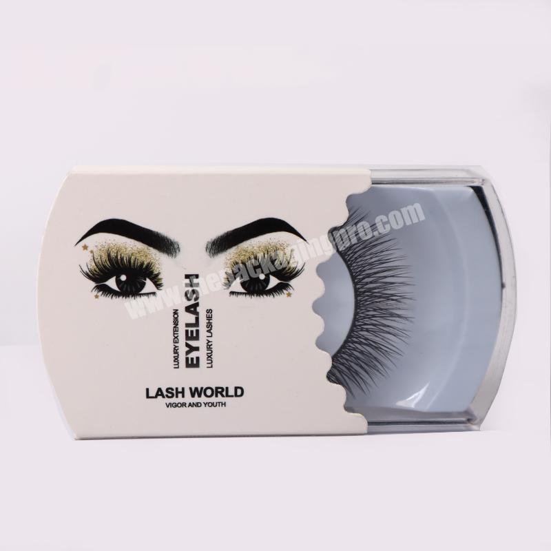 Custom Luxury Logo Mystery Cardboard Packaging Gift Box For Artificial Lashes And Nails
