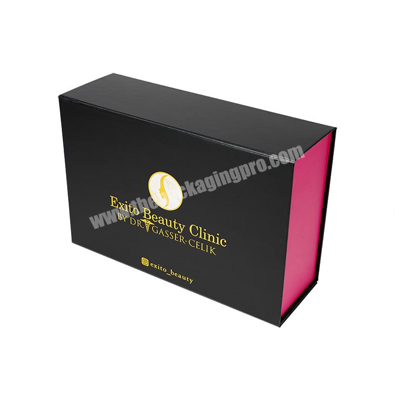 Custom Luxury Paper Box Cardboard Gift Boxes With Magnetic Lid Foldable Packaging Magnetic Gift Folding Box