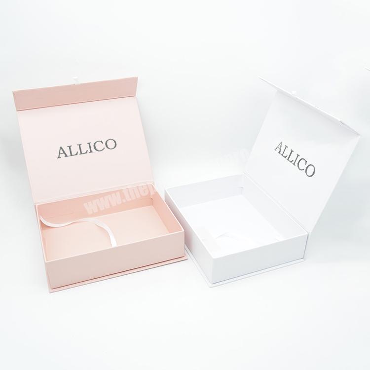 Custom Luxury Printed Logo Paper Packaging Gift Cosmetic Box Cardboard Magnetic Box For Concealed