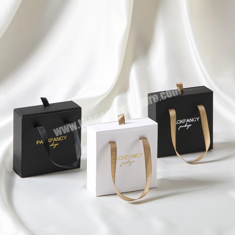 Custom Luxury Ring Paper Packaging Gift Drawer Box Packaging Jewelry Box