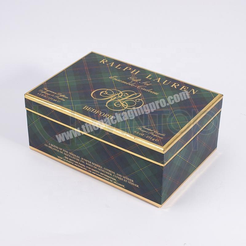 Custom Luxury Scented Candle Emballage Perfume Paper Packaging Raphe Gift Box Set