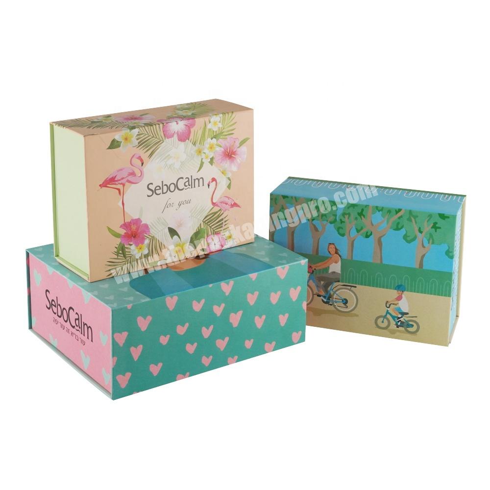 Custom Mini Hard Paper Atomizer Set Magnetic Packaging Perfume Gift Box For Women