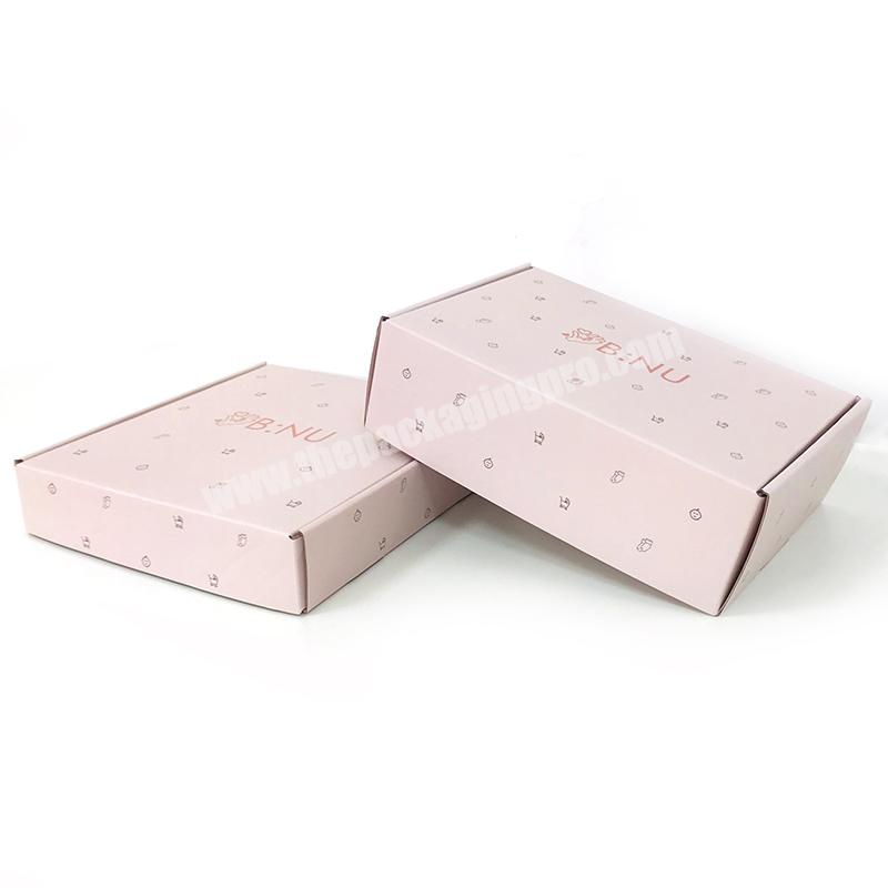 Custom Packing Work Jobs Packs Palette Makeup Carton Foldable Kraft Pink  Gift  Packaging Paperboard Paper Boxes