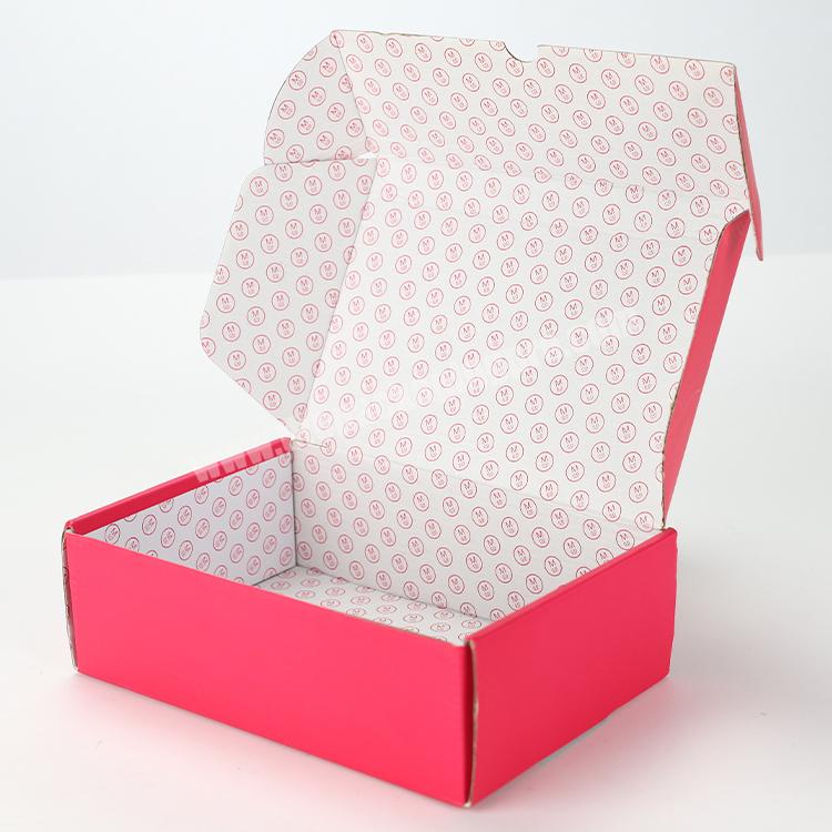 Custom Pink Luxury Foldable Cardboard Cajas Para Ropa Interior Lingerie Gift Box Underwear Apparel Packaging Boxes