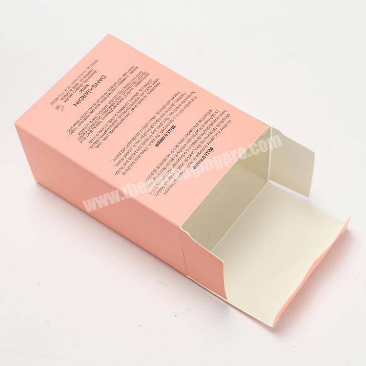 Custom Printed Embossing Cosmetic Paper Packaging Box for Perfume Skin care Manufacturer