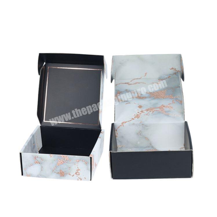 Custom Printing Size Cardboard Packaging Small Ear Lock Corrugated Paper Shipping Ecommerce Mailer Gift Box