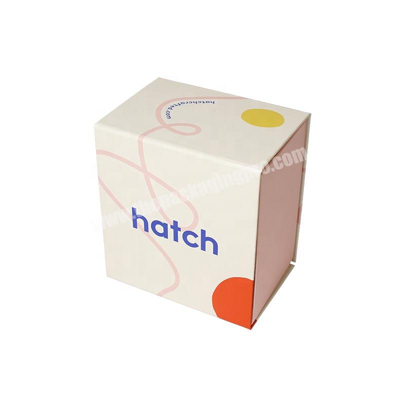 Custom Shape Size Color Print Logo Box High Quality Luxury Coated Paper Packing Box Recycled Magnetic Closure Flip Folding Box