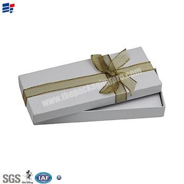 Custom Size And Design Lid And Base Bow Tie Cardboard Birthday Gift Paper Packaging Box
