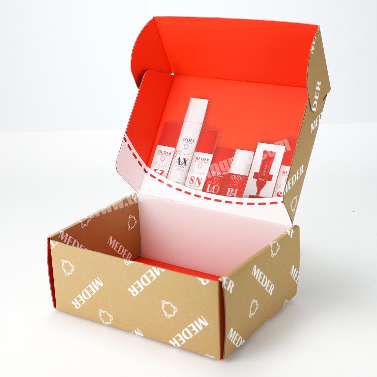 Custom Wholesale Biodegradable Mailers Boxes Customized Sturdy Corrugated Shipping Box Packaging With Your Logo