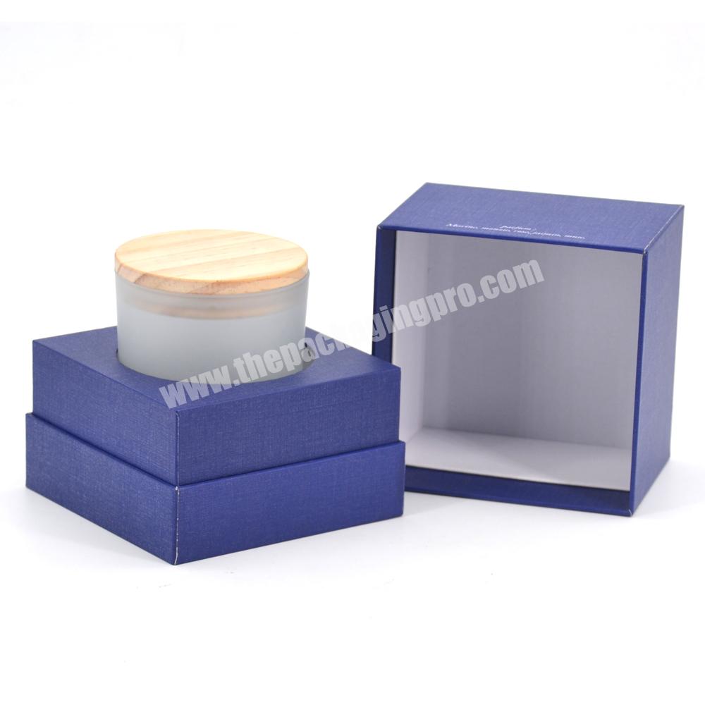 Custom candle box packaging with insert luxury candle box packaging gift custom logo aromatherapy gift candle shipping boxes