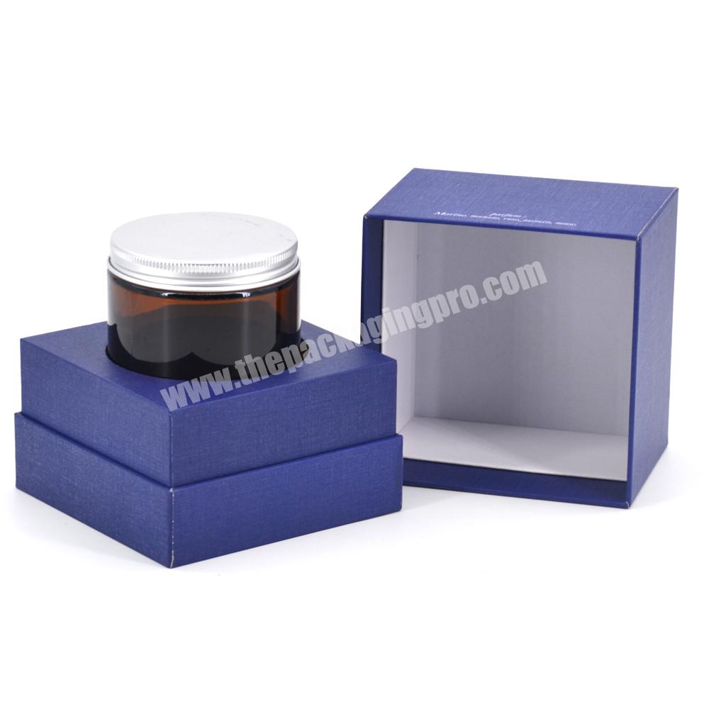 Custom candle boxes with logo design scented candle private label luxury gift box set packaging luxury candle packaging boxes