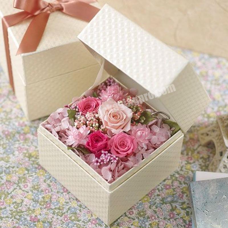 Custom corrugated board flower shipping best welcome fashion paper luxury fresh flower packaging  gift box packaging box flowers