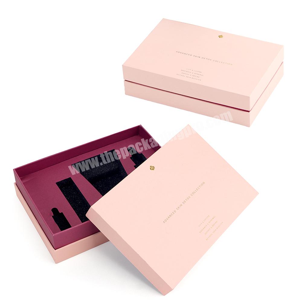 Custom cosmetic perfume box packaging with logo cosmetic packaging with insert gift boxes fashion cosmetic storage perfume box