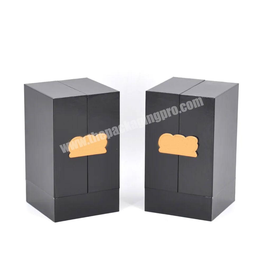 Custom double open luxury cosmetic skin premium packaging box beauty box set cosmetic lead the industry shipping cosmetic box