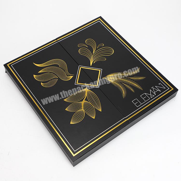 Custom logo design luxury press on nails lip gloss perfumes nail polish oil set carton paper box shipping gift packaging boxes