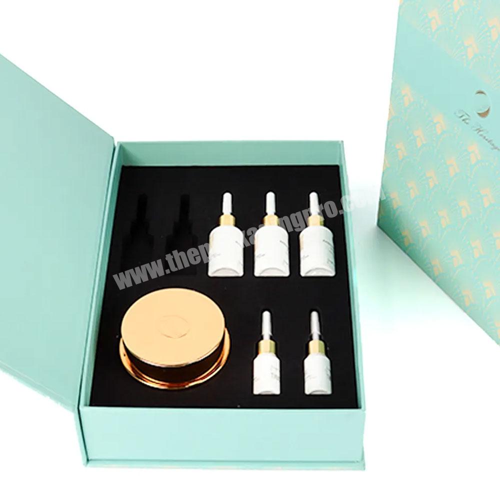 Custom logo makeup set box packaging cosmetic essence cream lipstick perfume gift makeup box luxury cosmetic packaging gift box