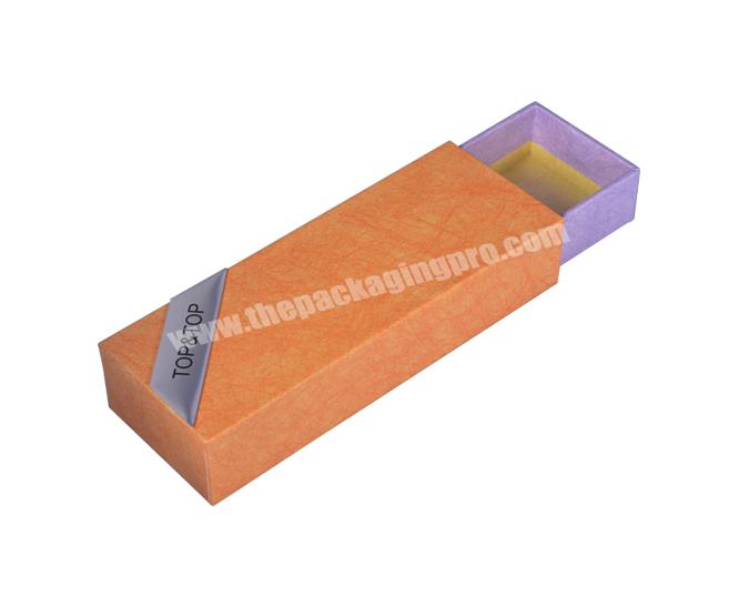 Customized Aroma Stick Packaging Paper Box Sliding Drawer Cardboard Gift Box